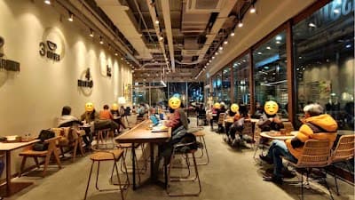 Interior of Coffee @ work in Seoul