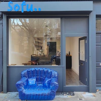 Interior of Sofu Coffee in London EC1V 0BN