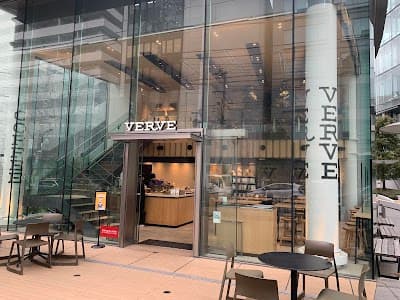 Interior of Verve Coffee Roasters in Tokyo 106-0032
