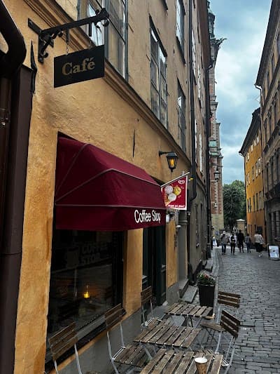 Interior of Coffee Stop in 111 29 Stockholm