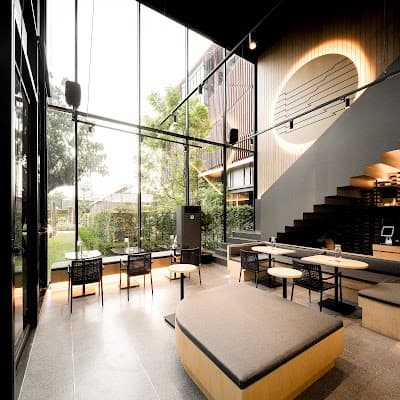 Interior of Kaizen Coffee Ekamai in Krung Thep Maha Nakhon 10110