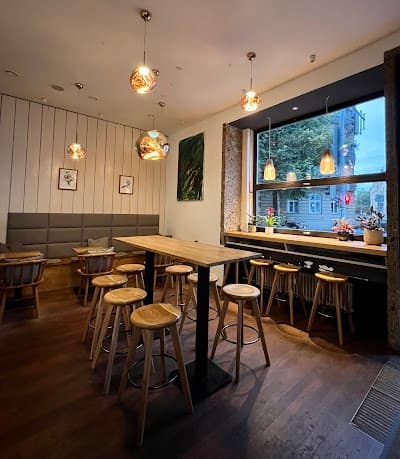 Interior of Café Lehel in München