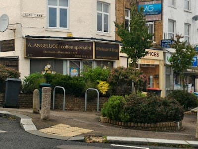 Interior of A.Angelucci Coffee Specialist in Sandy SG19 1LQ