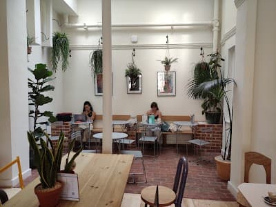 Interior of Redemption Roasters - Covent Garden in London WC2B 5RR