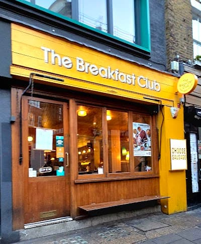 Interior of The Breakfast Club Old Compton Street in London W1D 4TN