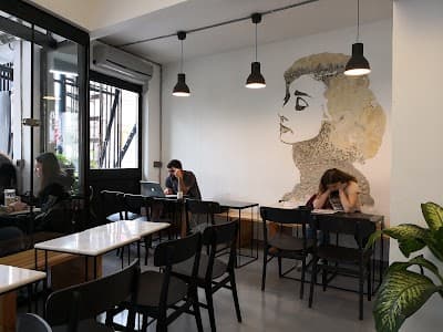 Interior of Montag Coffee Kadıköy in Kadıköy/İstanbul