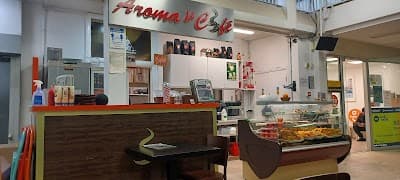 Interior of Aroma de Cafe in London SE1 6SF