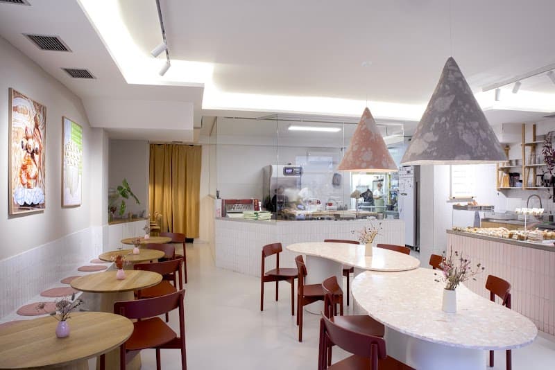 Interior of KRAFIN Café & Bakery in 101 00 Praha 10-Vršovice