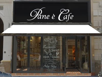 Interior of Pane è Cafe in Wien