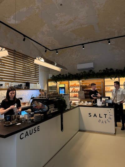 Interior of SALT Bakery X CAUSE in Zrínyi u. 9