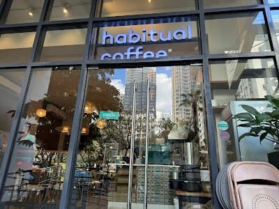 Interior of Habitual Coffee Salcedo Village in Metro Manila