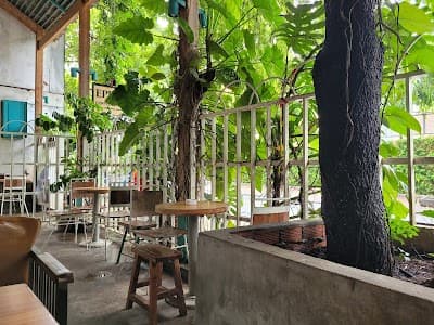 Interior of Epic Coffee Roaster in Hồ Chí Minh