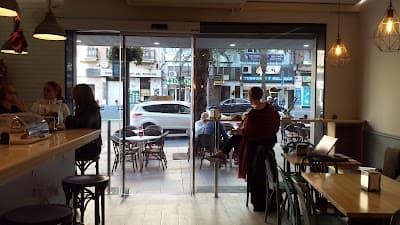 Interior of Mandala Café in Alicante