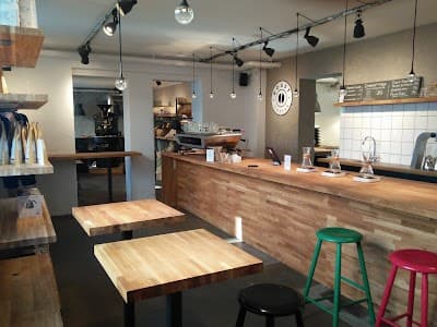 Interior of ROAST Coffee in København