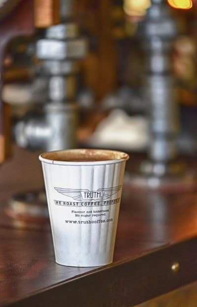Truth Coffee Roasting atmosphere
