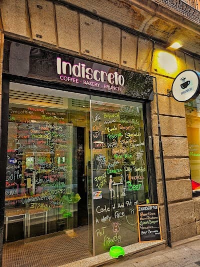 Interior of Indiscreto | Brunch Madrid in Madrid