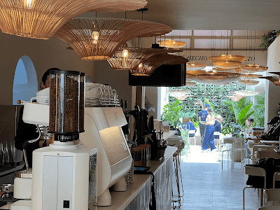 Interior of Libertario Coffee Roasters - Usaquén in Bogotá