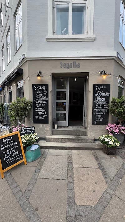 Interior of Café Segalls in København