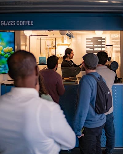 Glass Coffee atmosphere