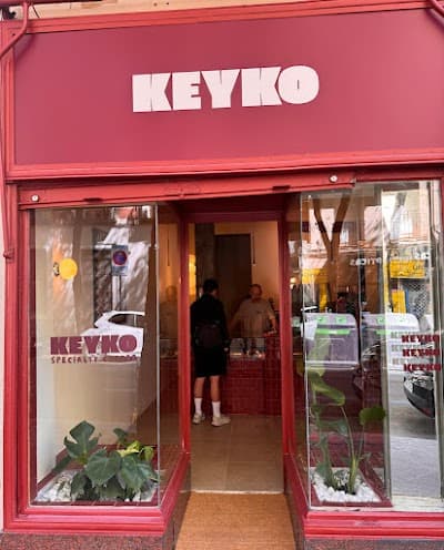 Interior of Keyko Specialty Coffee Argüelles in Madrid