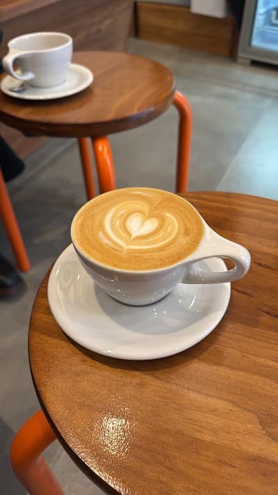 Interior of Nubra Coffee Roasters in Madrid
