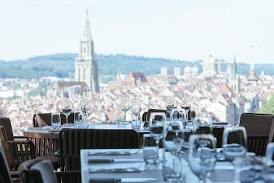 Interior of Restaurant Rosengarten in Bern