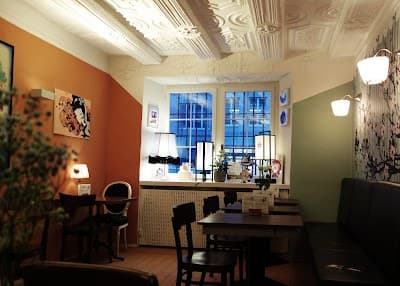 Interior of Café Miyuko in Zürich