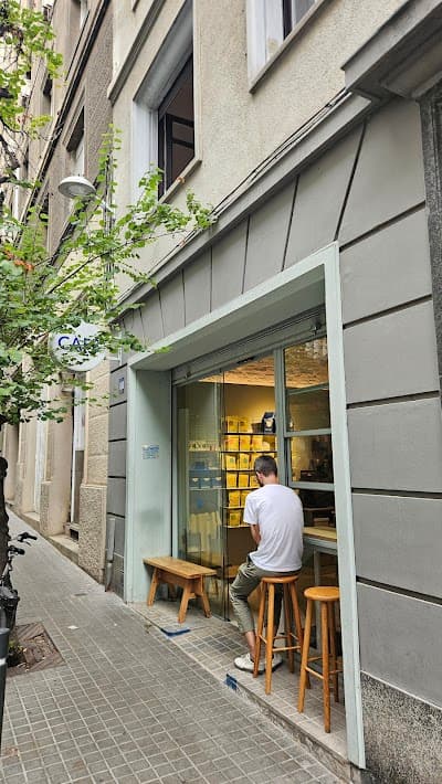 Interior of SlowMov in Barcelona