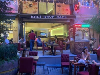 Interior of EHLİ KEYF CAFE in Fatih/İstanbul