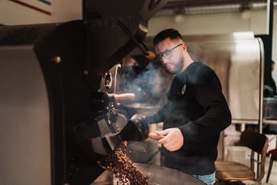 Interior of Story Coffee Roasters Specialty Coffee | Palarnia i Sklep in 02-495 Warszawa