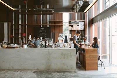 Interior of Roots at the COMMONS in Krung Thep Maha Nakhon 10110