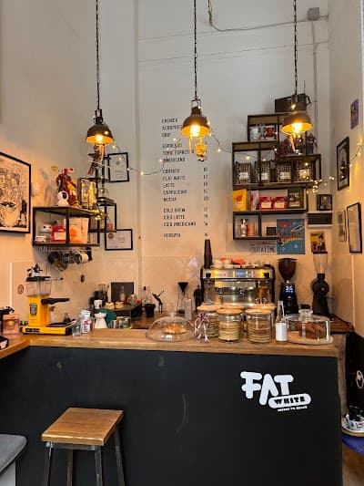 Interior of Fat White Coffee Bar in 00-201 Warszawa