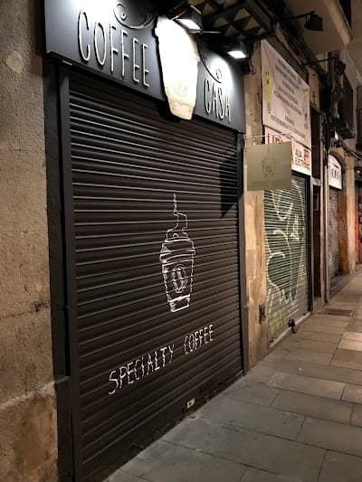 Interior of Coffee Casa in Barcelona