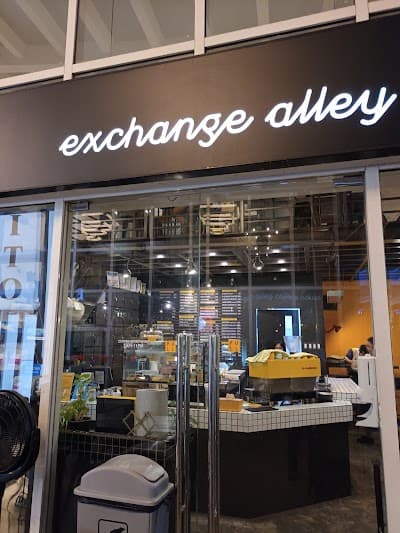 Interior of Exchange Alley Coffee House in Metro Manila