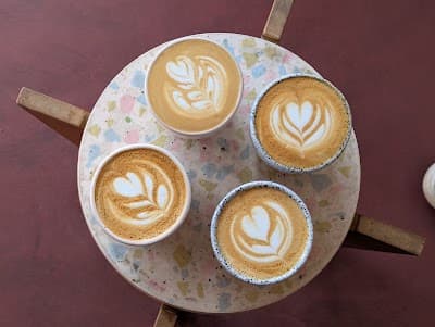 Interior of NOMONYM Coffee Roastery in București