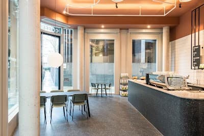 Interior of Formative Coffee in London SW1H 0QD