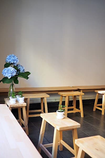 Interior of MEIER'S - Vietnamese Specialty Coffee in Berlin