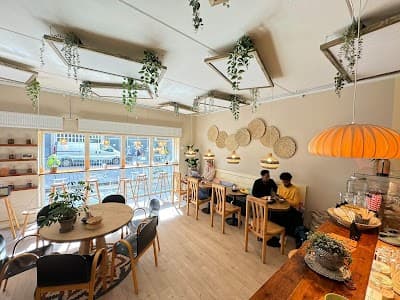 Interior of Impact Roasters in København