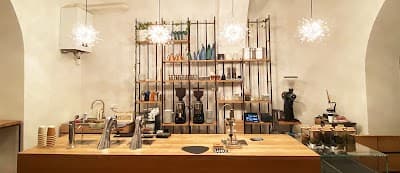 Interior of KAFFEIN home base in Wien