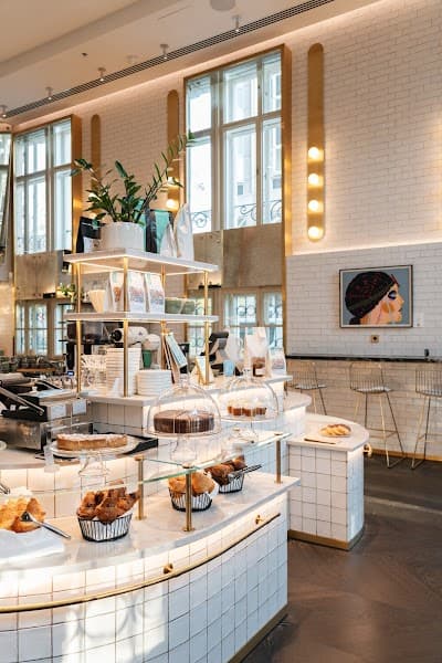 Interior of Elias Coffee Shop in Wien