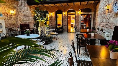 Interior of daRoute Coffee in Fatih/İstanbul