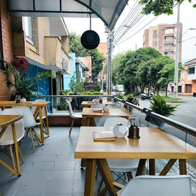 Interior of La Moldería Restaurant in Antioquia