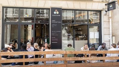 Interior of Coutume Babylone in Paris