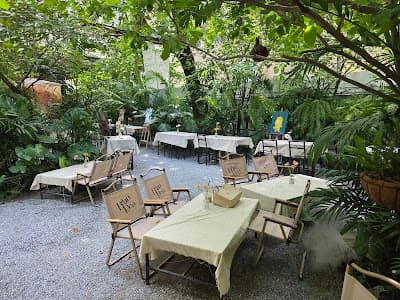 Interior of BaanPuen Café & Creative Space in Krung Thep Maha Nakhon 10700