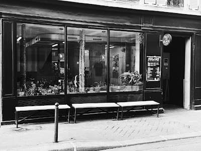Interior of Back in Black in Paris