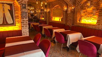 Interior of Little Sofia Cafe & Restaurant in Fatih/İstanbul