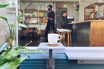 Interior of FabCafe Taipei in Taipei City