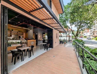Interior of Bistrea Coffee & Brunch in Antioquia