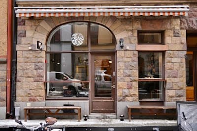 Interior of Solkant Café & Roastery in 112 28 Stockholm