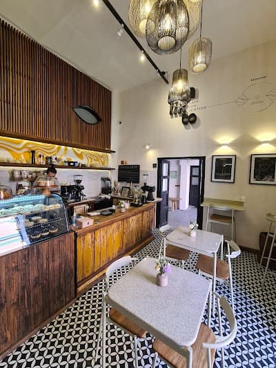 Interior of Calixto in Pue.